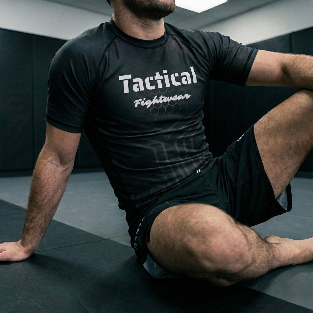 Tactical Fightwear HEXCORE rashguard voor BJJ- en grapplingtraining