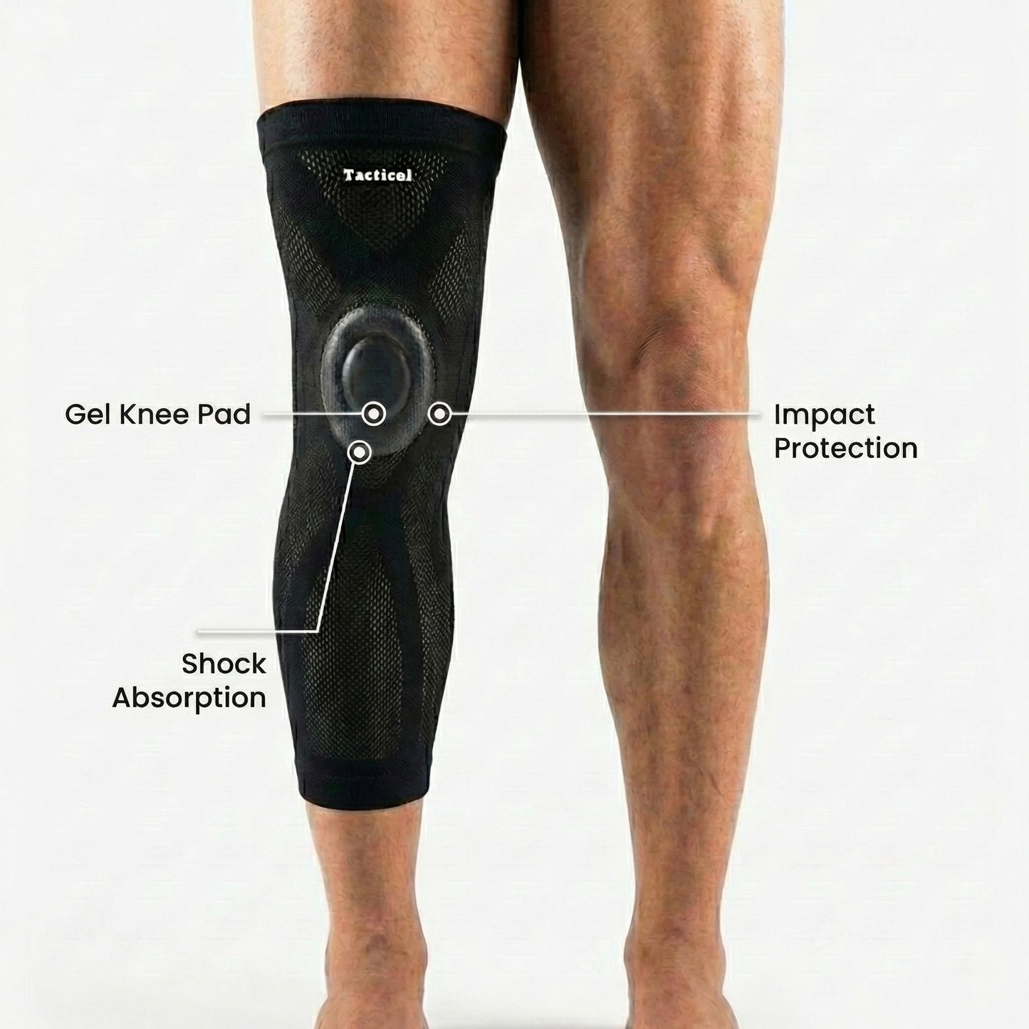 Tactical Knee Brace Long